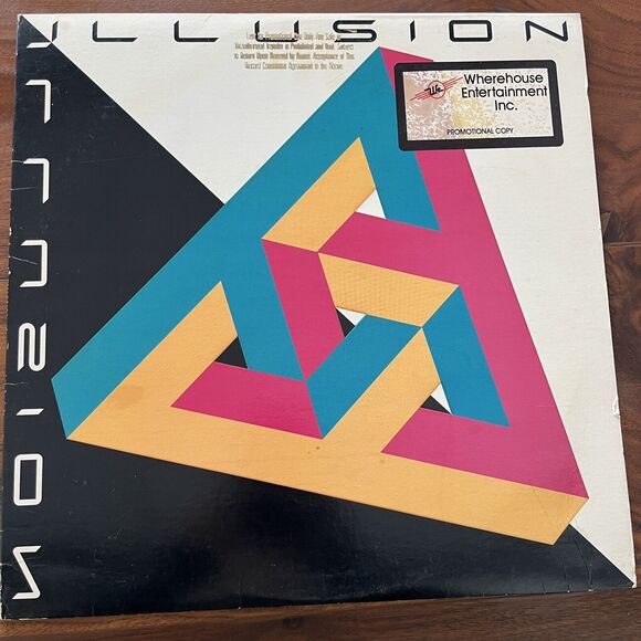 Illusion Self Titled Vinyl LP 1985 Geffen Records GHS 24067 Promo - Picture 2 of 7